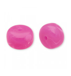 Lot de perles petits fleurs margueritte en acrylique (20pcs)