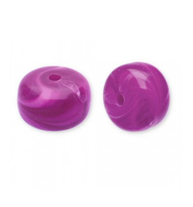9x14mm - Perle disque acrylique
