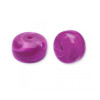 Lot de perles petits fleurs margueritte en acrylique (20pcs)