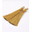 Pompon nylon jaune