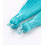 Pompon nylon bleu electrique