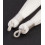 Pompon nylon écru