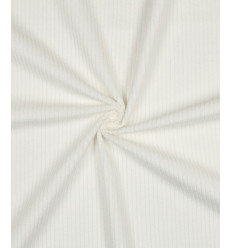 Tissu jacquard bio "Leaf" - Mind The Maker