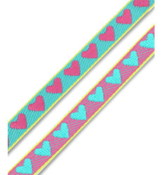 Ruban bleu/blanc/rouge 10mm