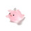 Pendentif petit cochon qui vole en résine
