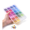 Kit de perles en acrylique (+/- 400 pcs)