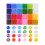 Kit perles de rocaille 4mm (multicolore)