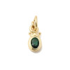Pendentif petite piece lisse 4mm