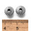 8.5x6mm - perle intercalaire oursin