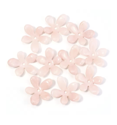 pendentif fleur de jasmin en acétate