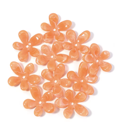 pendentif fleur de jasmin en acétate