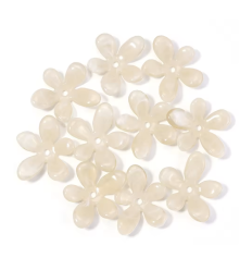 pendentif fleur de jasmin en acétate
