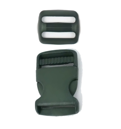 30mm - Boucle clip pour banane + coulisse