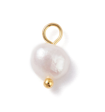 7x5mm - perles de culture naturelles sur tige