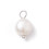 10x6.5mm - perles de culture naturelles sur tige