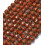 8mm - jaspe - Chapelet pierre cube