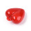 pendentif gros coeur rouge