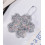 Pendentif fleur avec liquide