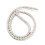 5x4mm - Chapelet perle porcelaine