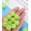 16mm - Perle ronde facettes acrylique