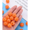 Lot de perles petits fleurs margueritte en acrylique (20pcs)