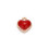 Pendentif petit coeur émaillé