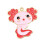 Pendentif axolotl
