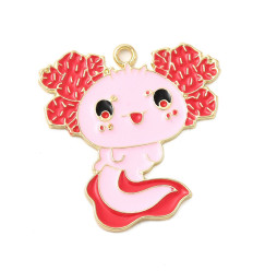Pendentif axolotl