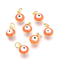 pendentif oeil de protection émaillé