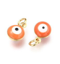 pendentif oeil de protection émaillé