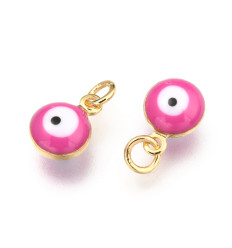 pendentif oeil de protection émaillé