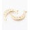 Pendentif lune + zirconium