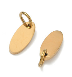 Pendentif médaille ovale