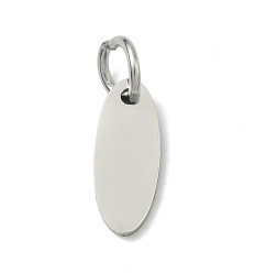 Pendentif médaille ovale