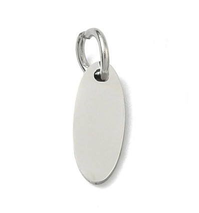 Pendentif médaille ovale