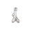 Pendentif corail