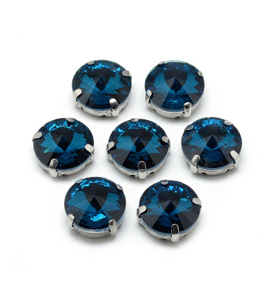 9mm - Strass à coudre - rond