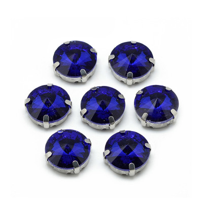 9mm - Strass à coudre - rond