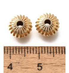8.5x6mm - perle intercalaire oursin