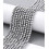 3x2.5mm - Chapelet perle en verre à facettes