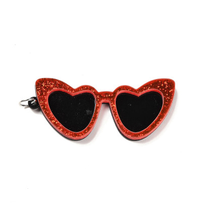 Pendentifs plexi lunette