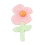 Pendentifs fleur 3D sur tige