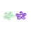 pendentif fleur en acrylique