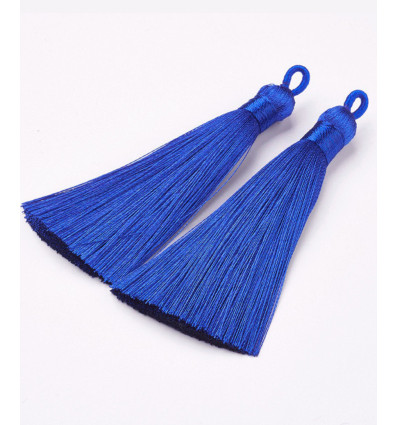 Pompon nylon moutarde