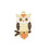 Pendentif hibou