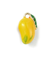 Pendentif oeil articulé + zircon vert