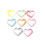 Mousqueton coeur (1pc)