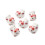 Perle chat en porcelaine