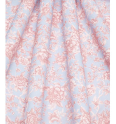 Tissu jacquard bio "Leaf" - Mind The Maker