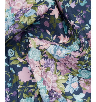 Tissu jacquard bio "Leaf" - Mind The Maker